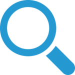 magnifier-blue